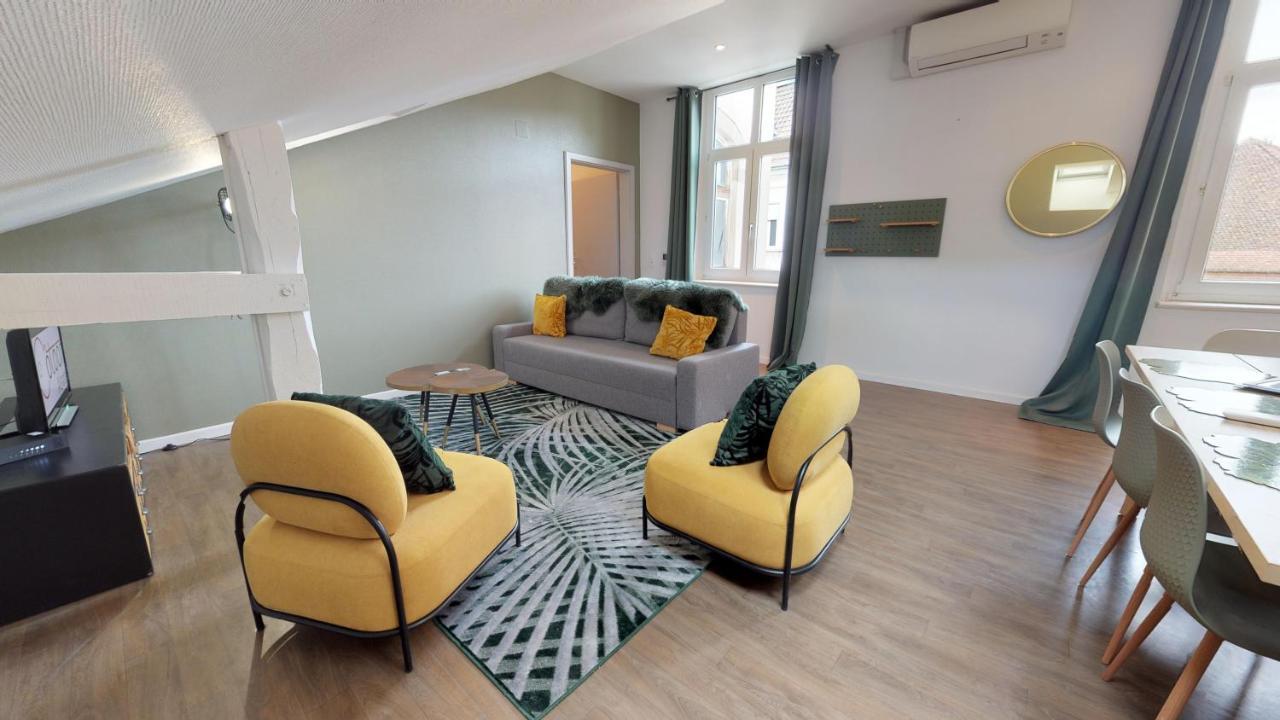 L'Entete Clim Hypercentre 5-7 Personnes Apartment Colmar Luaran gambar